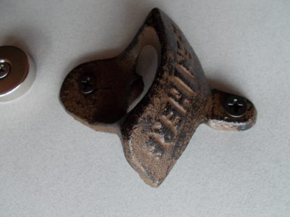 Cast Iron Bottle Opener and Magnet Set - Image 6