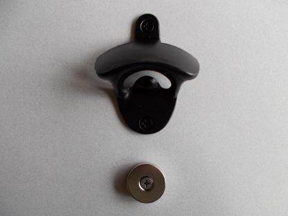 Black Bottle Opener and Magnet Set - Image 3