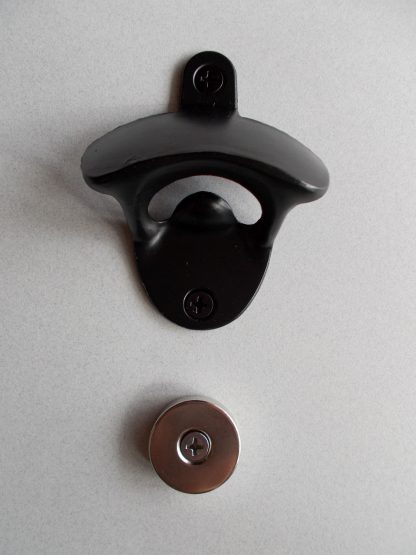 Black Bottle Opener and Magnet Set - Image 2